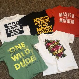 Boys toddler tshirts